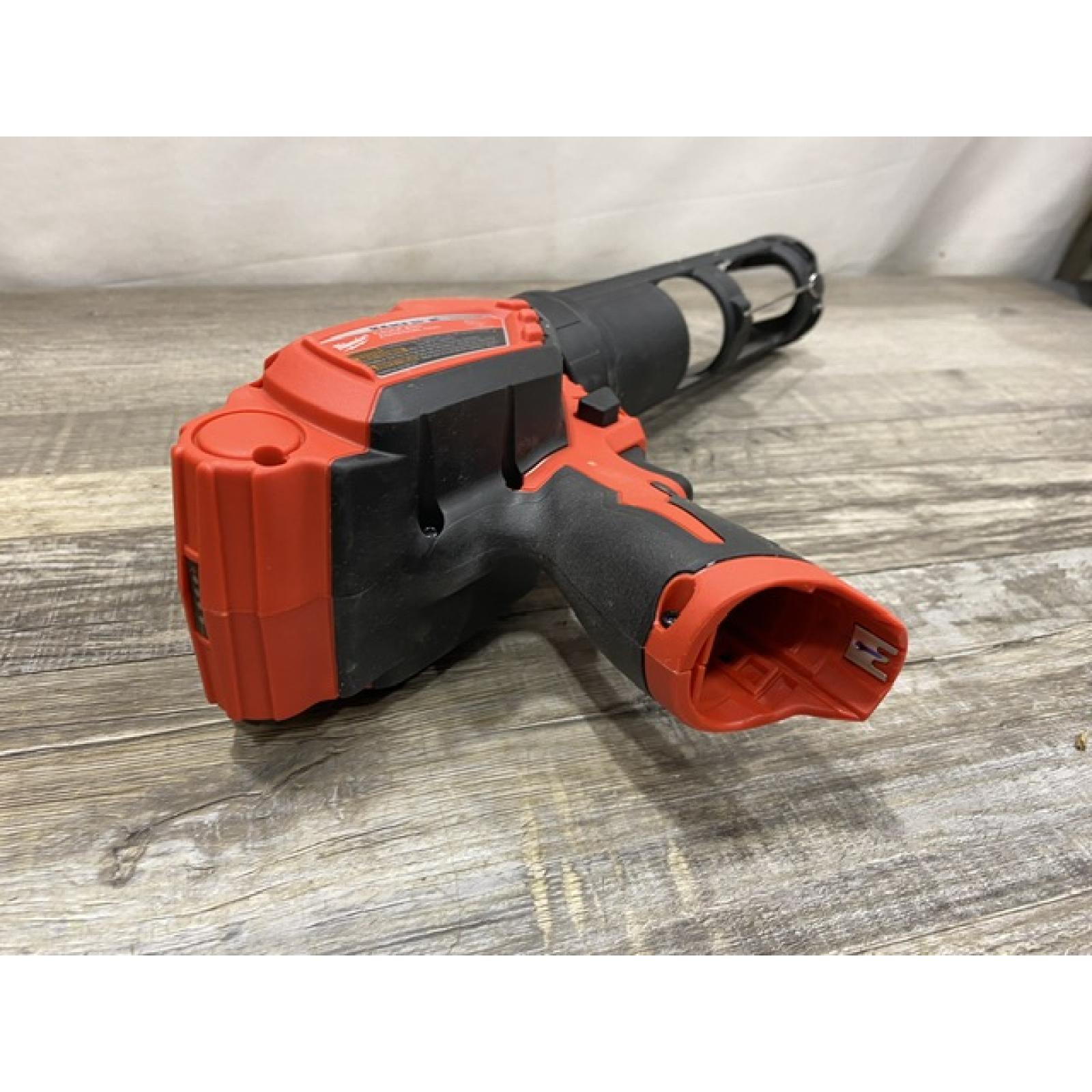 AS-IS Milwaukee 12V Lithium-Ion Cordless 10 oz. Adhesive and Caulk Gun (Tool-Only)