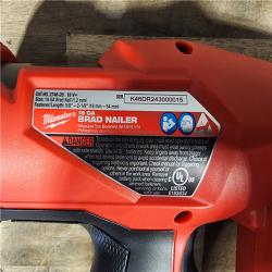 HOUSTON LOCATION - AS-IS (APPEARS LIKE NEW) Milwaukee M18 Fuel 18V Brushless 18-Gauge Brad Nailer 2746-20 (Bare Tool)