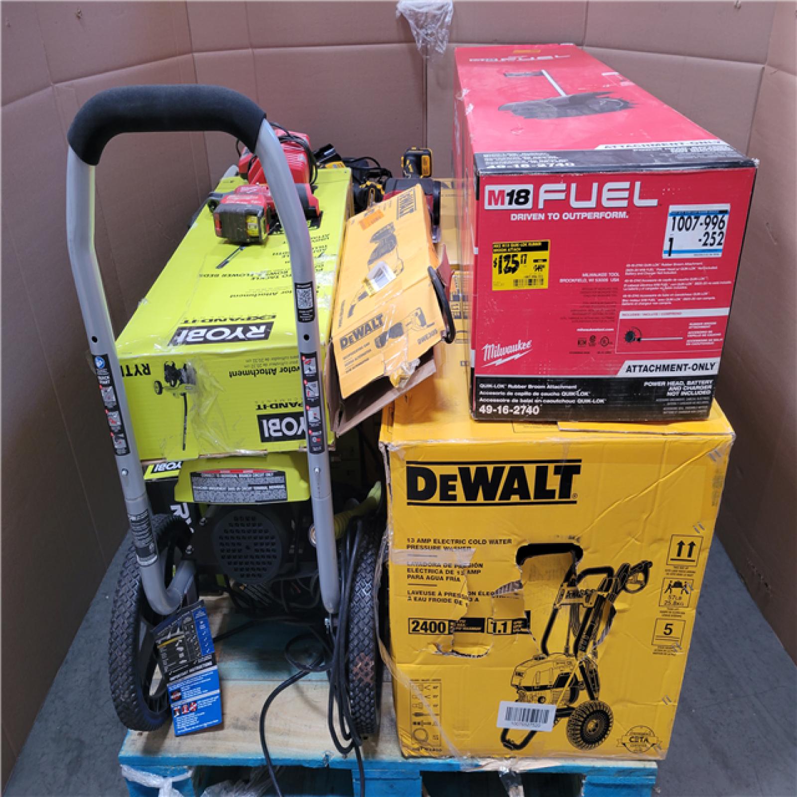 CALIFORNIA AS-IS TOOL PALLET