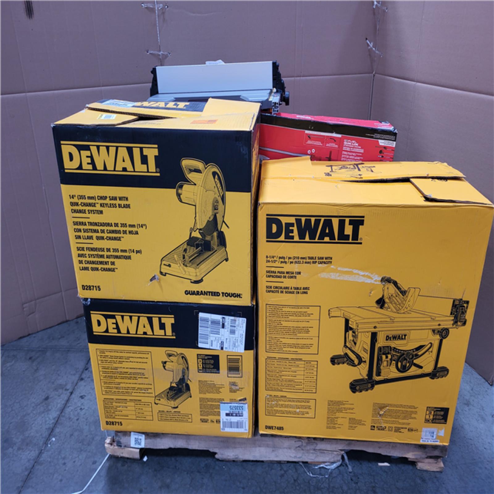 CALIFORNIA AS-IS TOOL PALLET