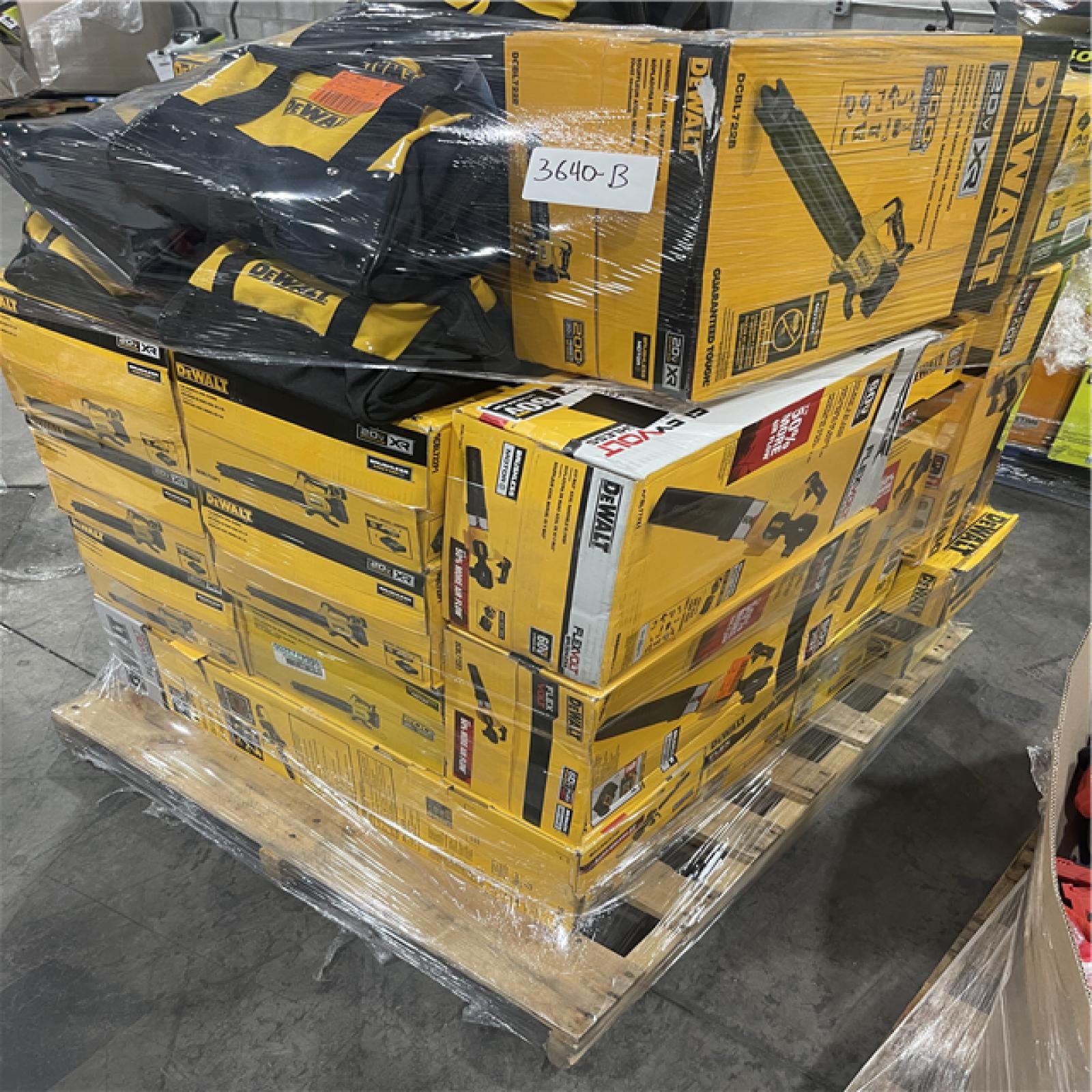 Pittston Location As-Is Power Tools Partial Truckload (13 pallets) 3640-B