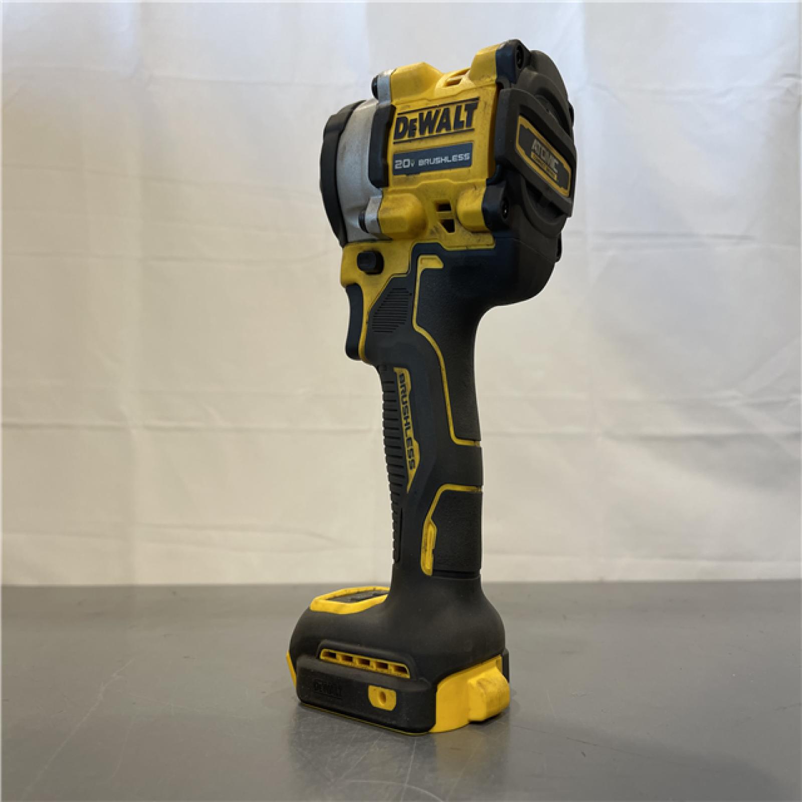 AS-IS - DEWALT ATOMIC 20V MAX Cordless Brushless 1/2 in. Variable Speed Impact Wrench (Tool Only)