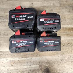 HOUSTON LOCATION - AS-IS MILWAUKEE FORGE BATTERY PACK QTY - 4