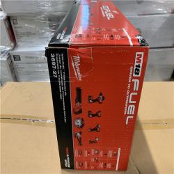 NEW! - Milwaukee M18 FUEL 18V Lithium-Ion Brushless Cordless Combo Kit with Two 5.0 Ah Batteries  1 Charger  2 Tool Bags (7-Tool)