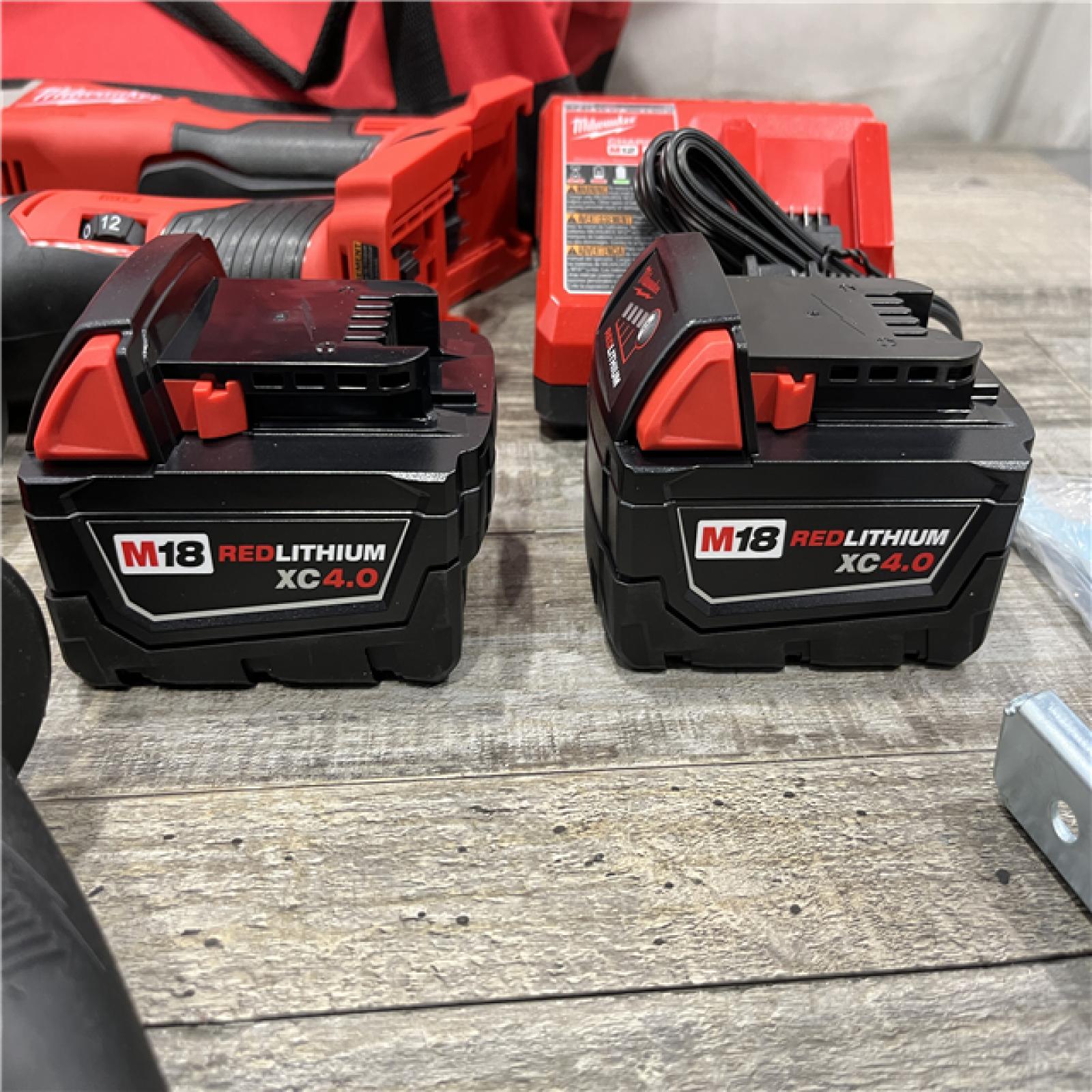 AS-IS Milwaukee 18-Volt Lithium-Ion Cordless (6-Tool) Combo Kit