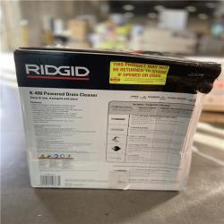 DALLAS LOCATION - RIDGID K-400 Drain Cleaning Snake Auger 120-Volt Drum Machine