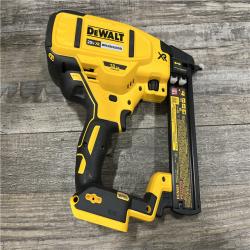 AS-IS DEWALT 20V MAX XR Lithium-Ion Cordless 18-Gauge Narrow Crown Stapler Kit