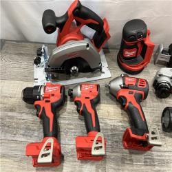 AS-IS Milwaukee 18V Lithium-Ion Cordless (8-Tool) Combo Kit
