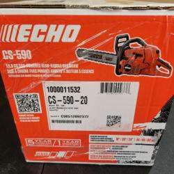 Phoenix NEW ECHO 20 in. 59.8 cc Gas 2-Stroke Rear Handle Timber Wolf Chainsaw (SEALED)