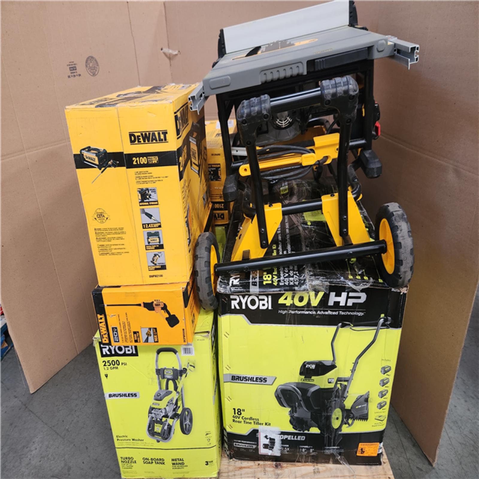 CALIFORNIA AS-IS TOOL PALLET