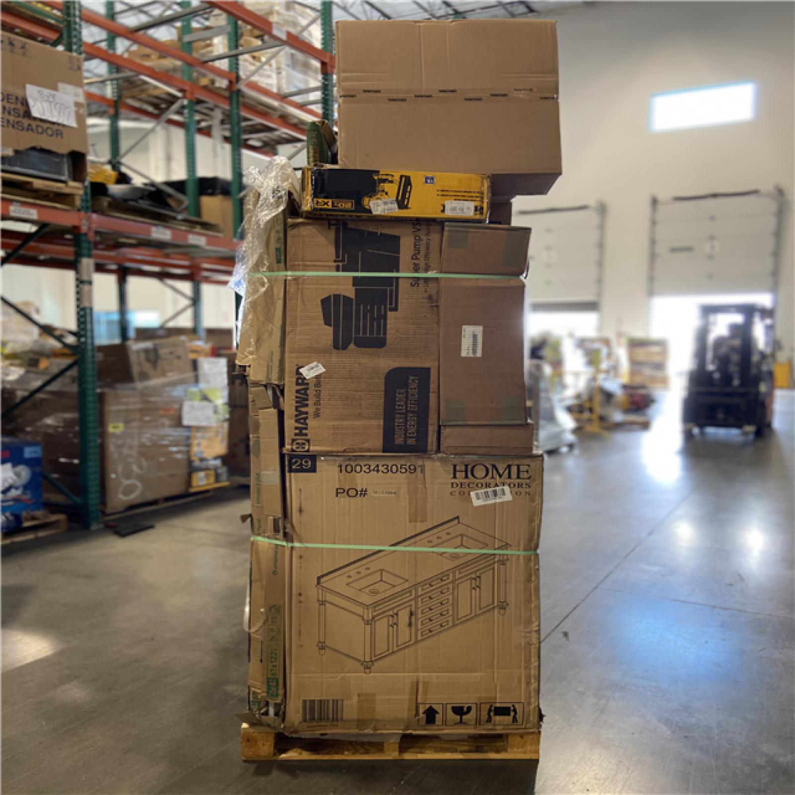 DALLAS LOCATION - AS-IS HOME IMPROVEMENT PALLET