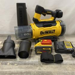 AS-IS DEWALT FLEXVOLT 60V MAX 160 MPH 760 CFM Brushless Cordless Axial Blower Kit