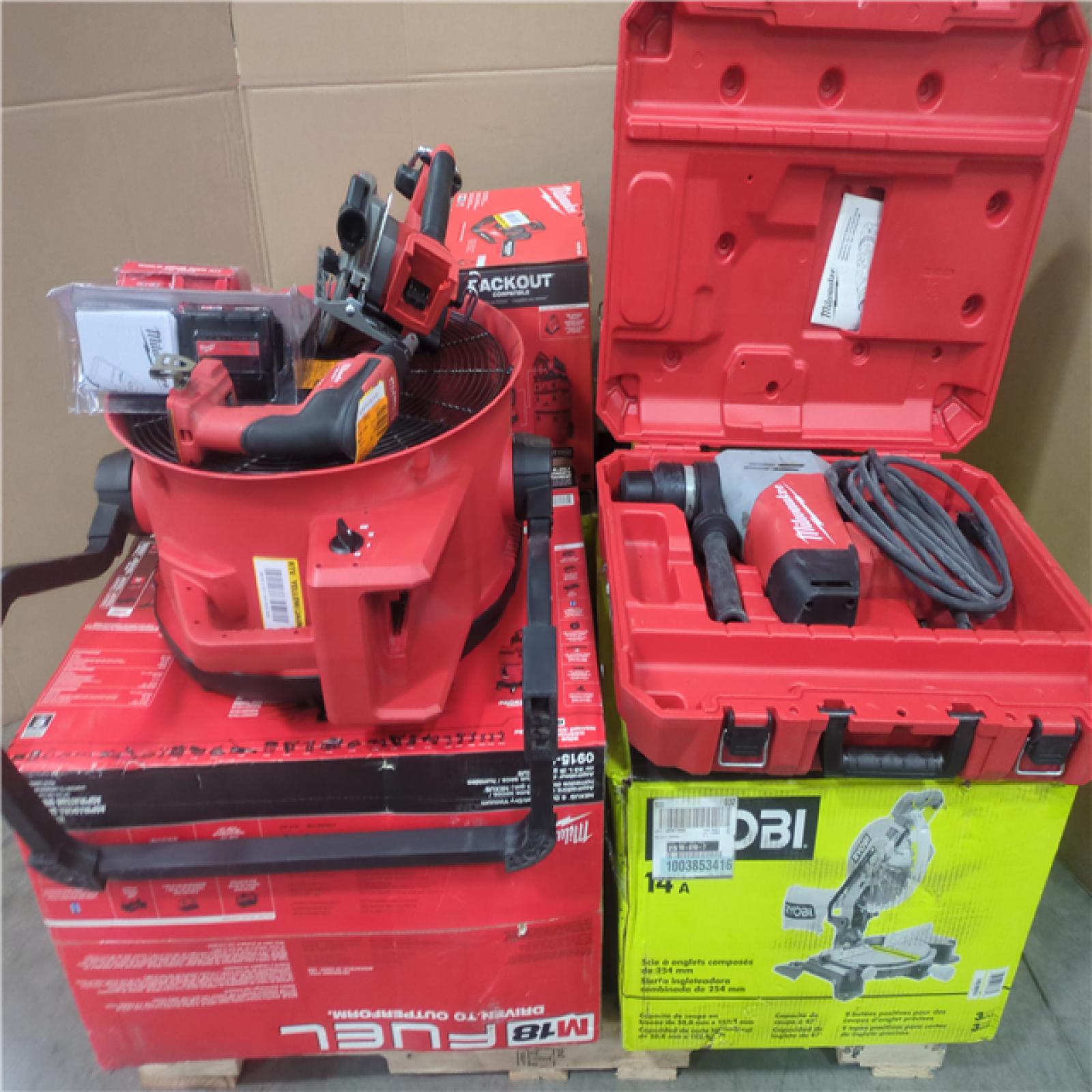 CALIFORNIA AS-IS TOOL PALLET