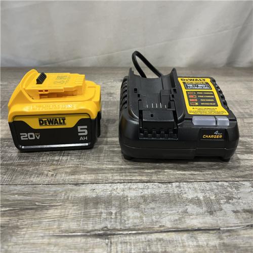 AS-IS DEWALT 20-Volt Maximum XR 5.0 Ah Battery Pack and Charger Kit