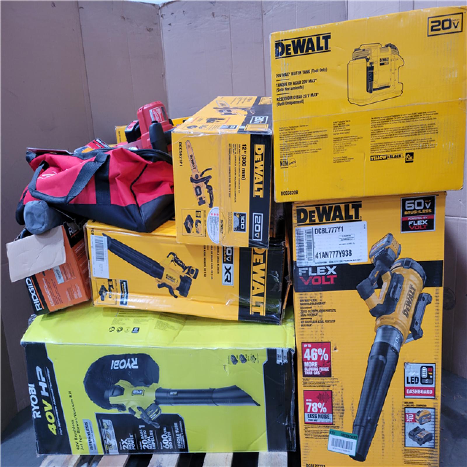 CALIFORNIA AS-IS TOOL PALLET