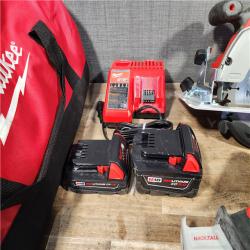 HOUSTON LOCATION - AS-IS Milwaukee 5 Tool Combo Kit W/ (2) Battery & Charger
