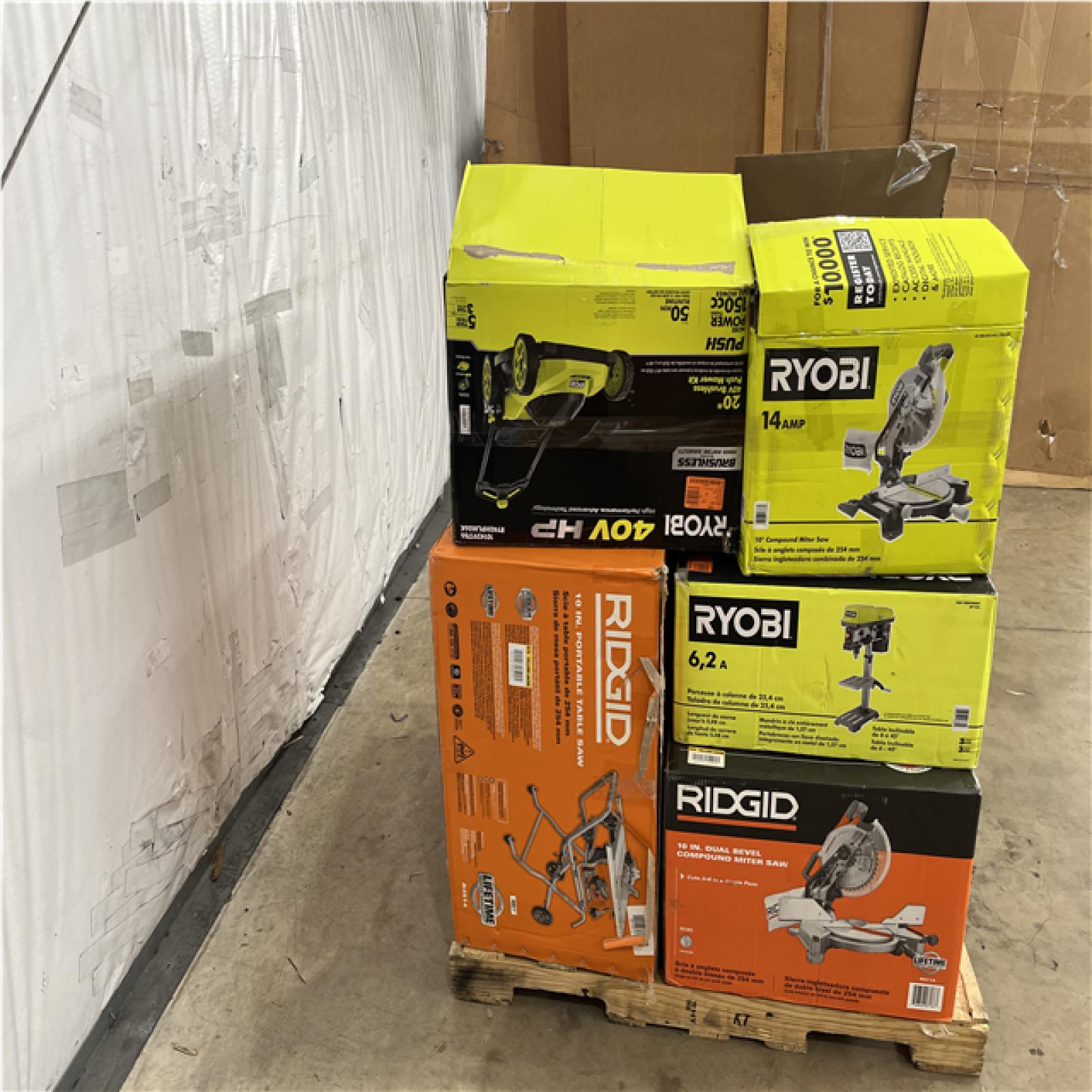 Houston Location - AS-IS Tool Pallet