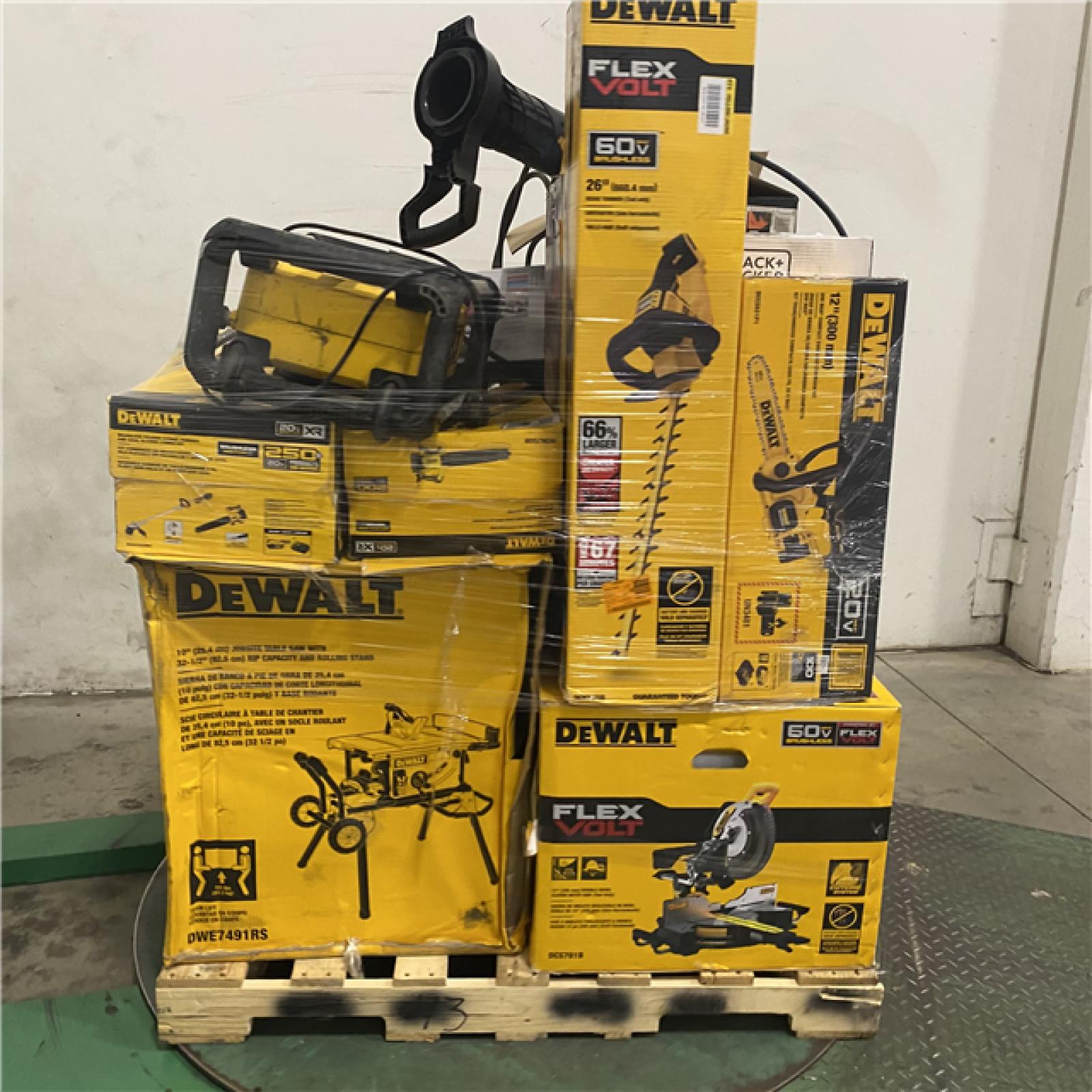 Dallas Location - As-Is DEWALT Tool Pallet