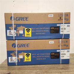 Phoenix Location NEWLY SEALED MULTI18HP230V1EO Gree 18,000 BTU 2-Zone Gen2 21 SEER Heat Pump