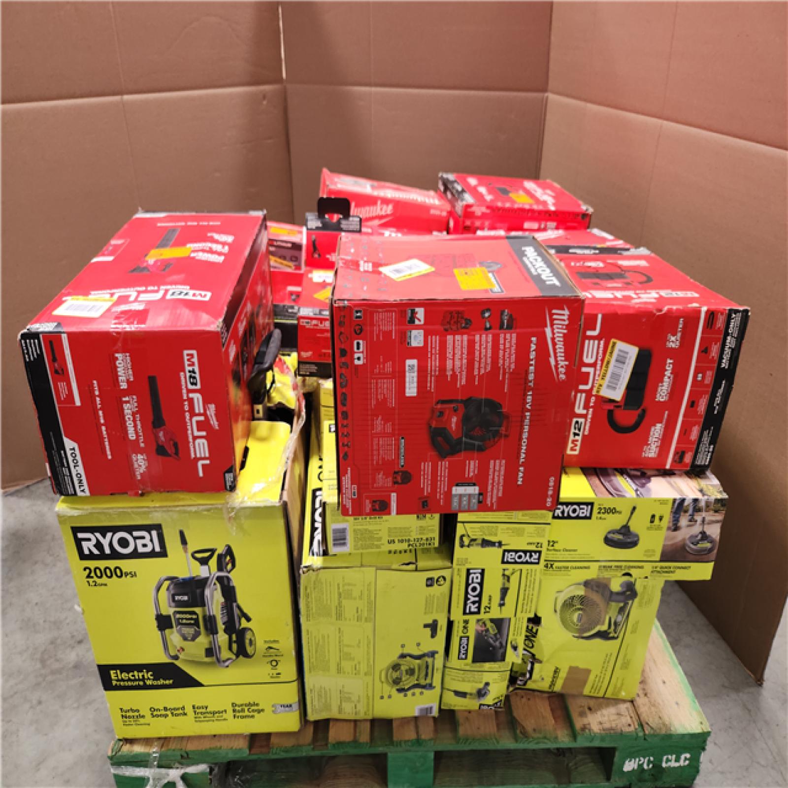 CALIFORNIA AS-IS TOOL PALLET