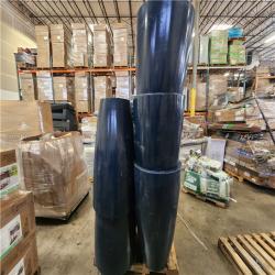 Phoenix Location  Vasart Verona 35 In. Cobalt Blue Resin Tall Planter Pallet (10-Total)