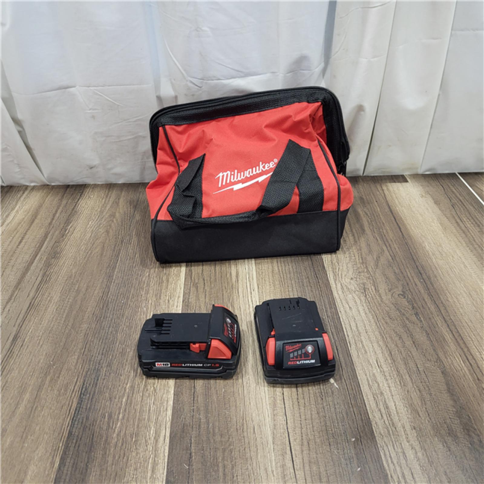 AS IS Milwaukee M18 Compact Brushless 1/4  Hex Impact Driver Kit