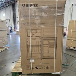 DALLAS LOCATION-Galanz 12 cu. ft. Top Freezer Refrigerator with Dual Door Frost Free in Stainless Steel PALLET-(2 UNITS)