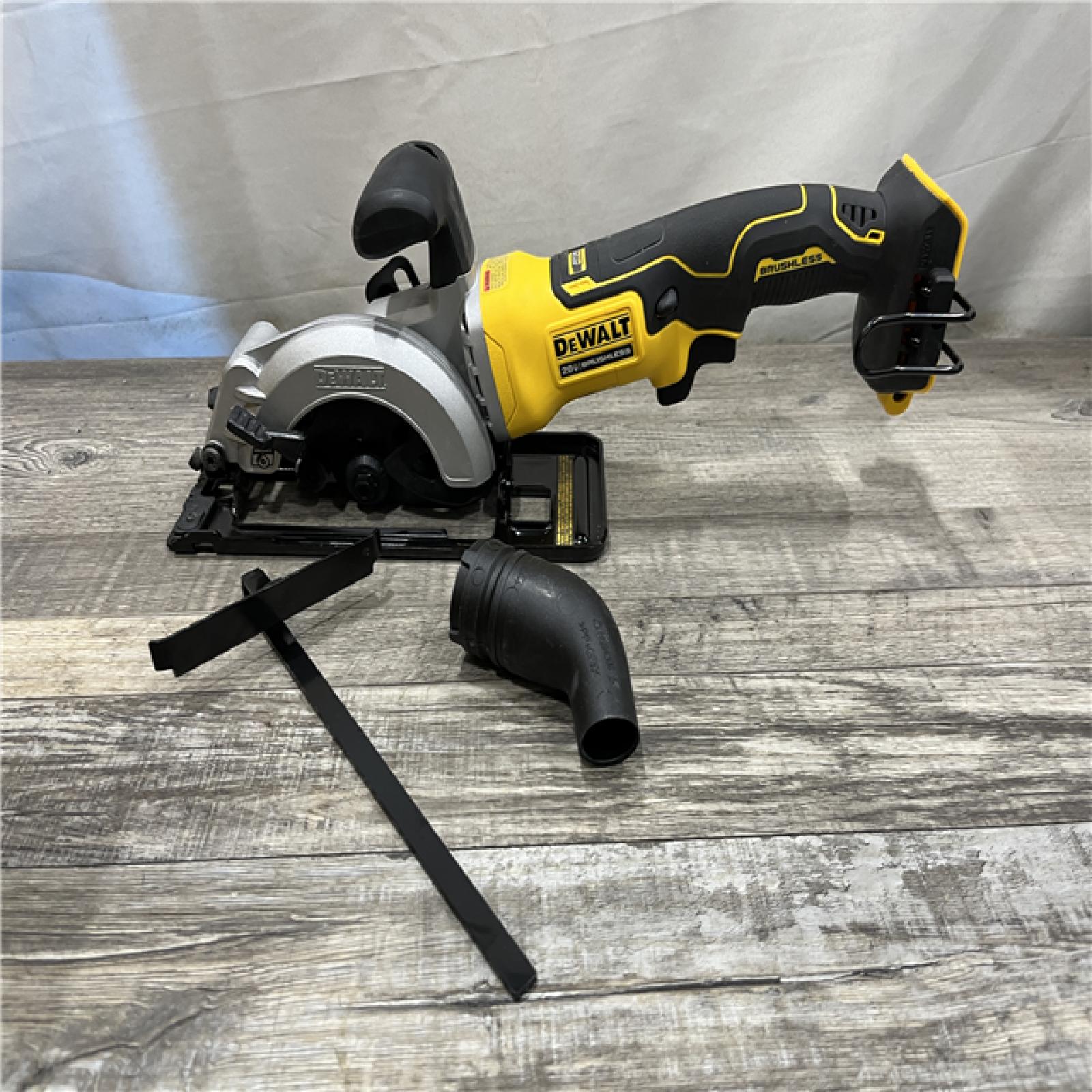 AS-IS DEWALT ATOMIC 20V MAX Cordless Brushless 4-1/2 in. Circular Saw (Tool Only)