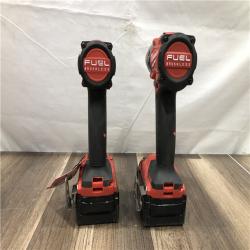 AS-IS Milwaukee FUEL 18V Lithium-Ion Brushless Cordless Hammer Drill and Impact Driver Combo Kit