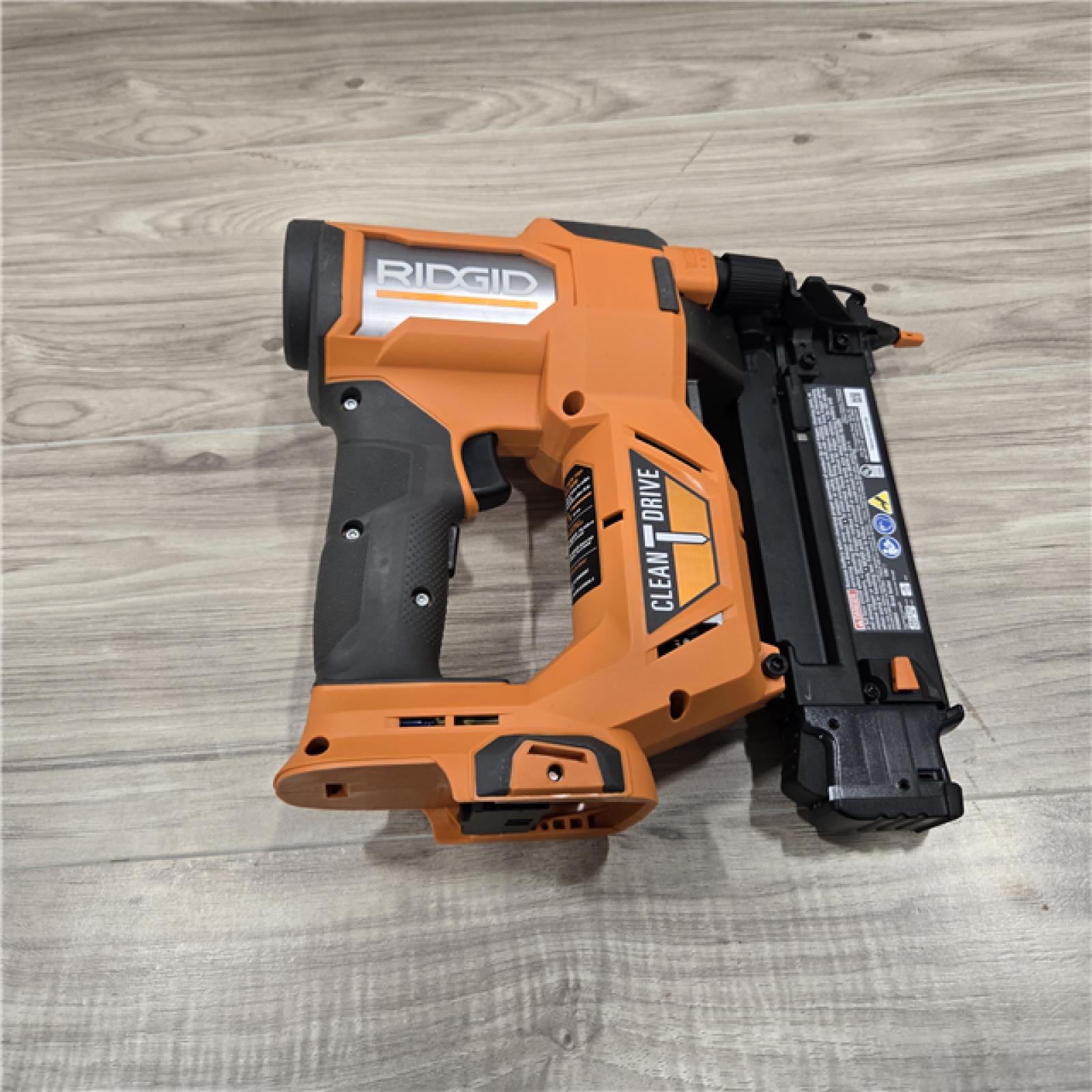 AS-IS RIDGID 18V Cordless 18-Gauge Brad Nailer (Tool Only)