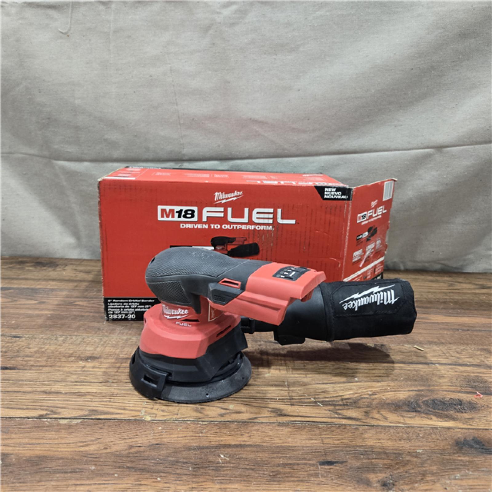 AS-IS Milwaukee M18- FUEL 5 Random Orbital Sander