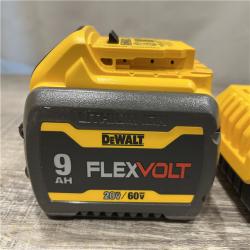 AS-IS DEWALT 20V/60V MAX FLEXVOLT Lithium-Ion 9.0Ah Battery and Charger Starter Kit