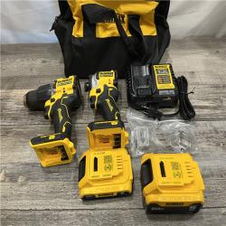 AS-IS DEWALT ATOMIC 20V MAX Lithium-Ion Cordless 2-Tool Combo Kit