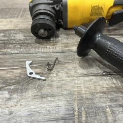 AS-IS DEWALT 20V MAX Cordless Brushless 4.5 - 5 in. Paddle Switch Angle Grinder with FLEXVOLT ADVANTAGE (Tool Only)