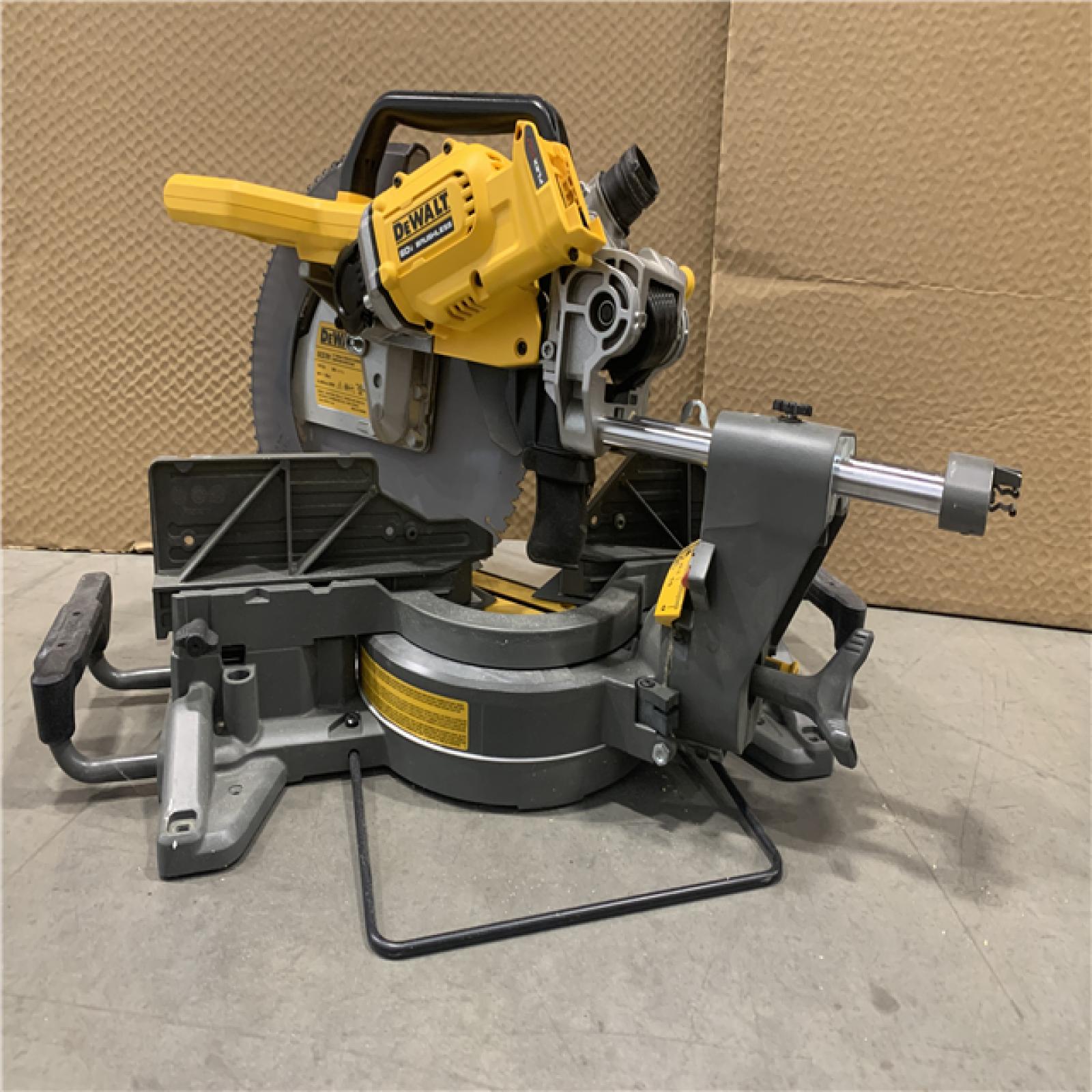 AS-IS - DEWALT 60V Lithium-Ion 12 in. Cordless Sliding Miter Saw (Tool Only)