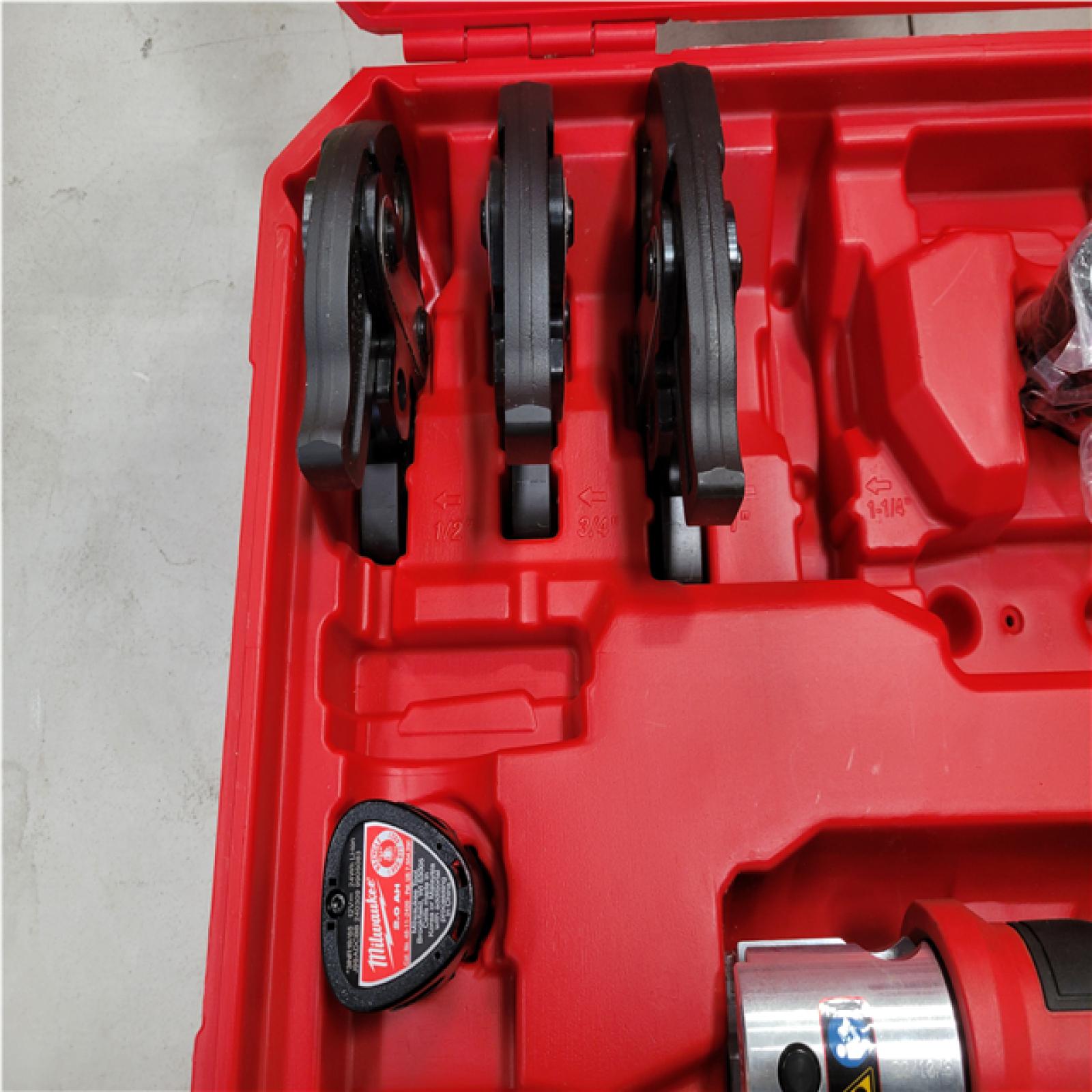 CALIFORNIA AS-IS MILWAUKEE M12 FORCE LOGIC PRESS TOOL
