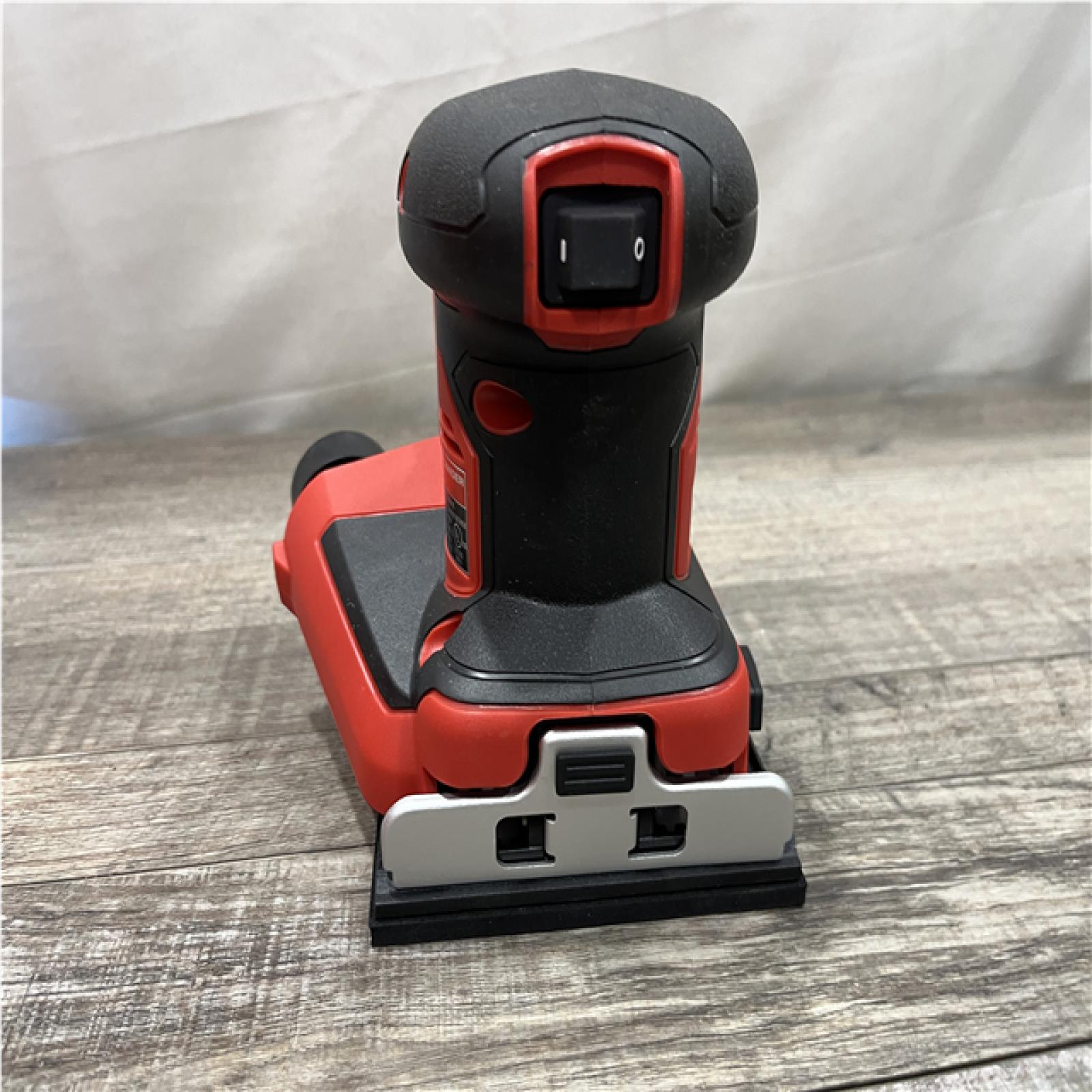 AS-IS Milwaukee 18V Lithium-Ion Cordless 1/4 in. Sheet Sander (Tool-Only)
