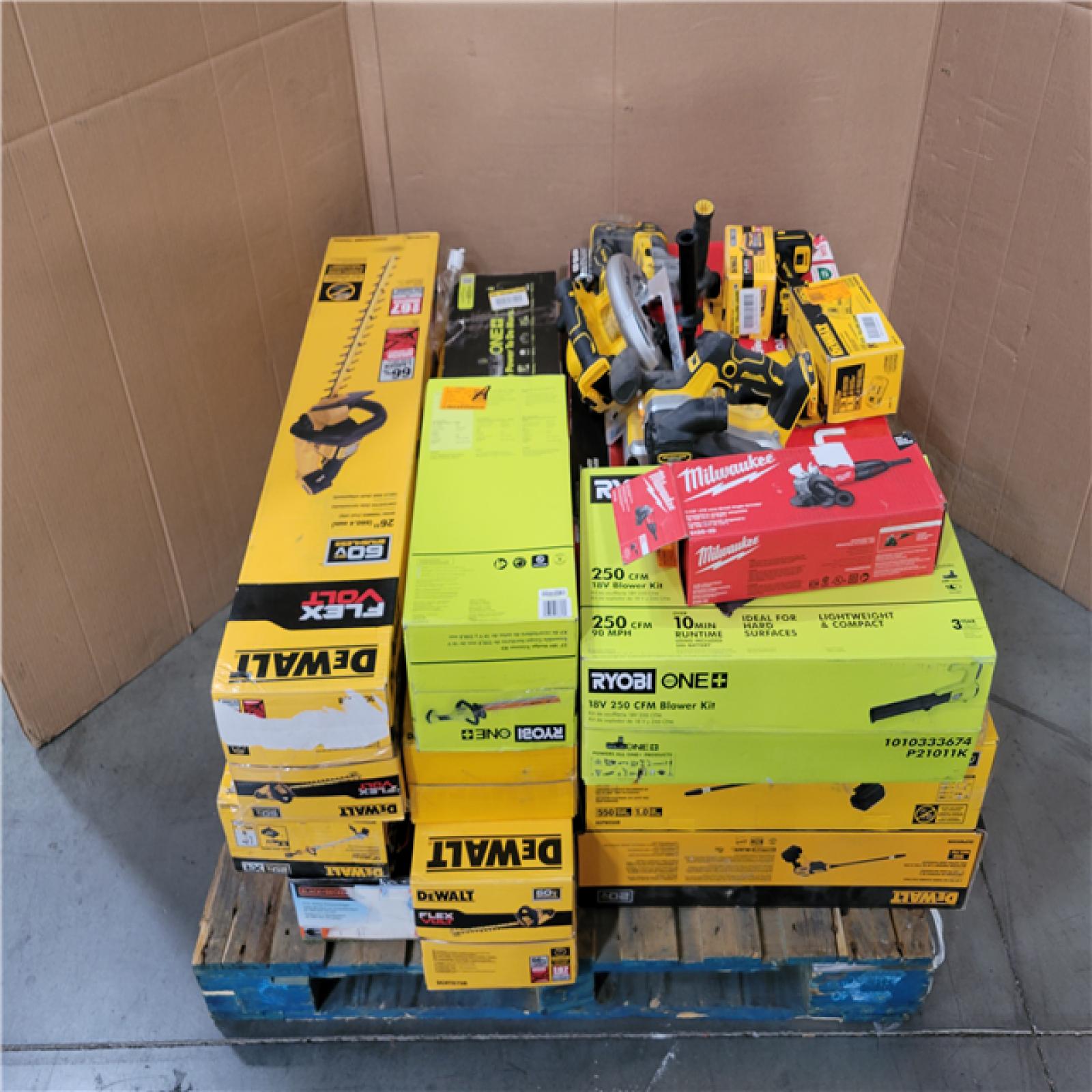 CALIFORNIA AS-IS TOOL PALLET