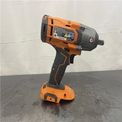 AS-IS- RIDGID 18V Cordless 1/2 in. Impact Wrench Kit with 4.0 Ah Battery and Charger