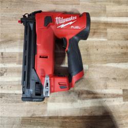 HOUSTON LOCATION - AS-IS Milwaukee FUEL 12-Volt Lithium-Ion Brushless Cordless 18-Gauge 1-1/2 in. Compact Brad Nailer (Tool Only)