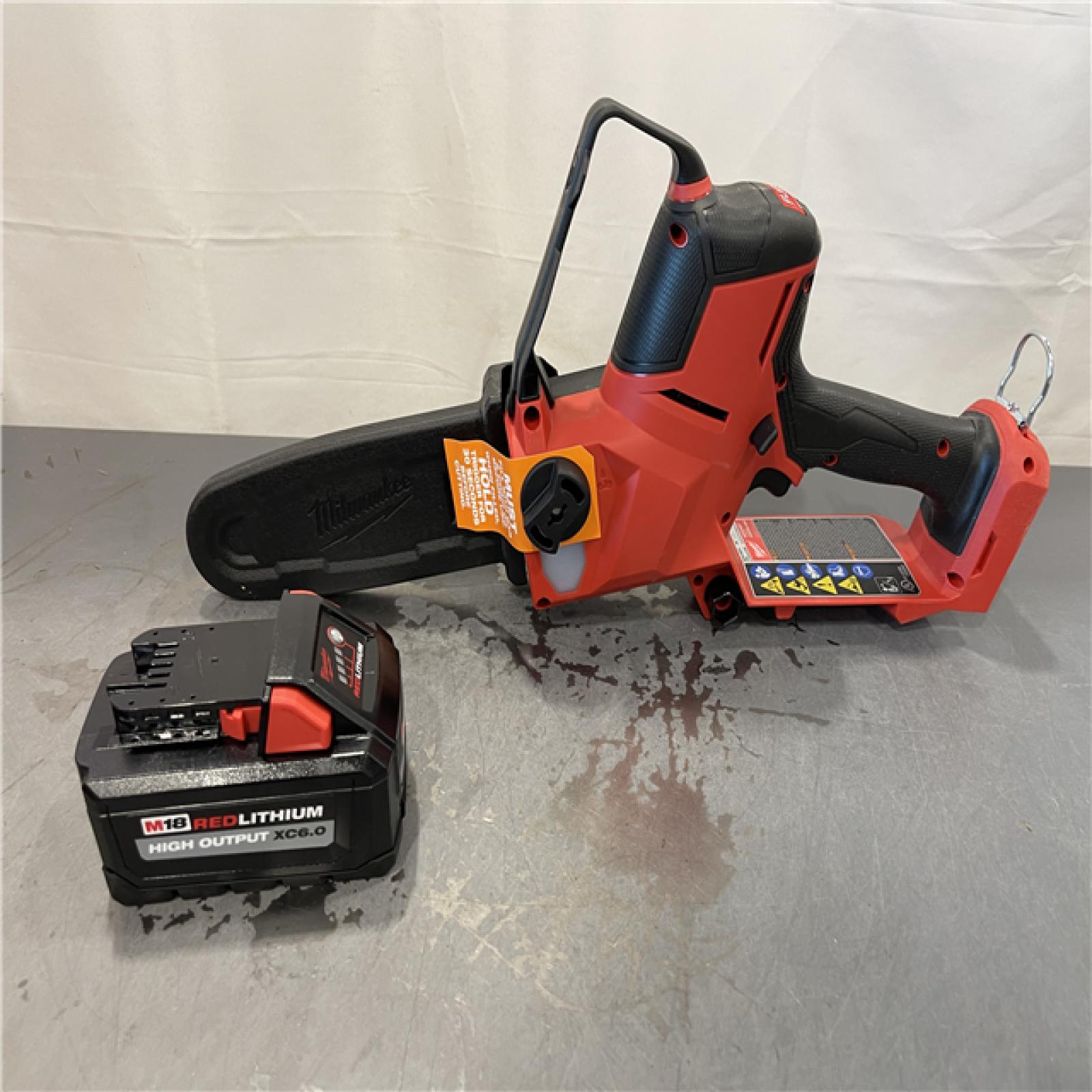 AS-IS - Milwaukee M18 FUEL 8 in. 18V Lithium-Ion Brushless HATCHET Pruning Saw Kit