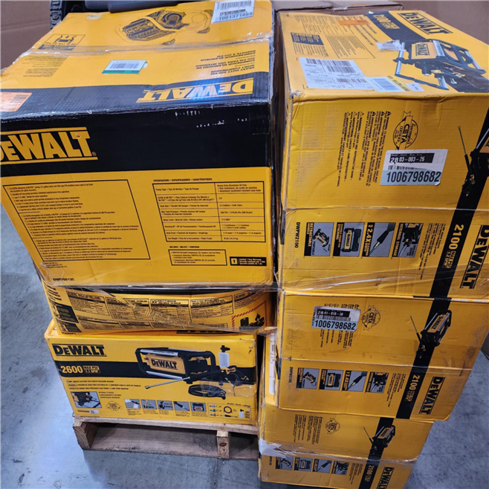 CALIFORNIA AS-IS TOOL PALLET