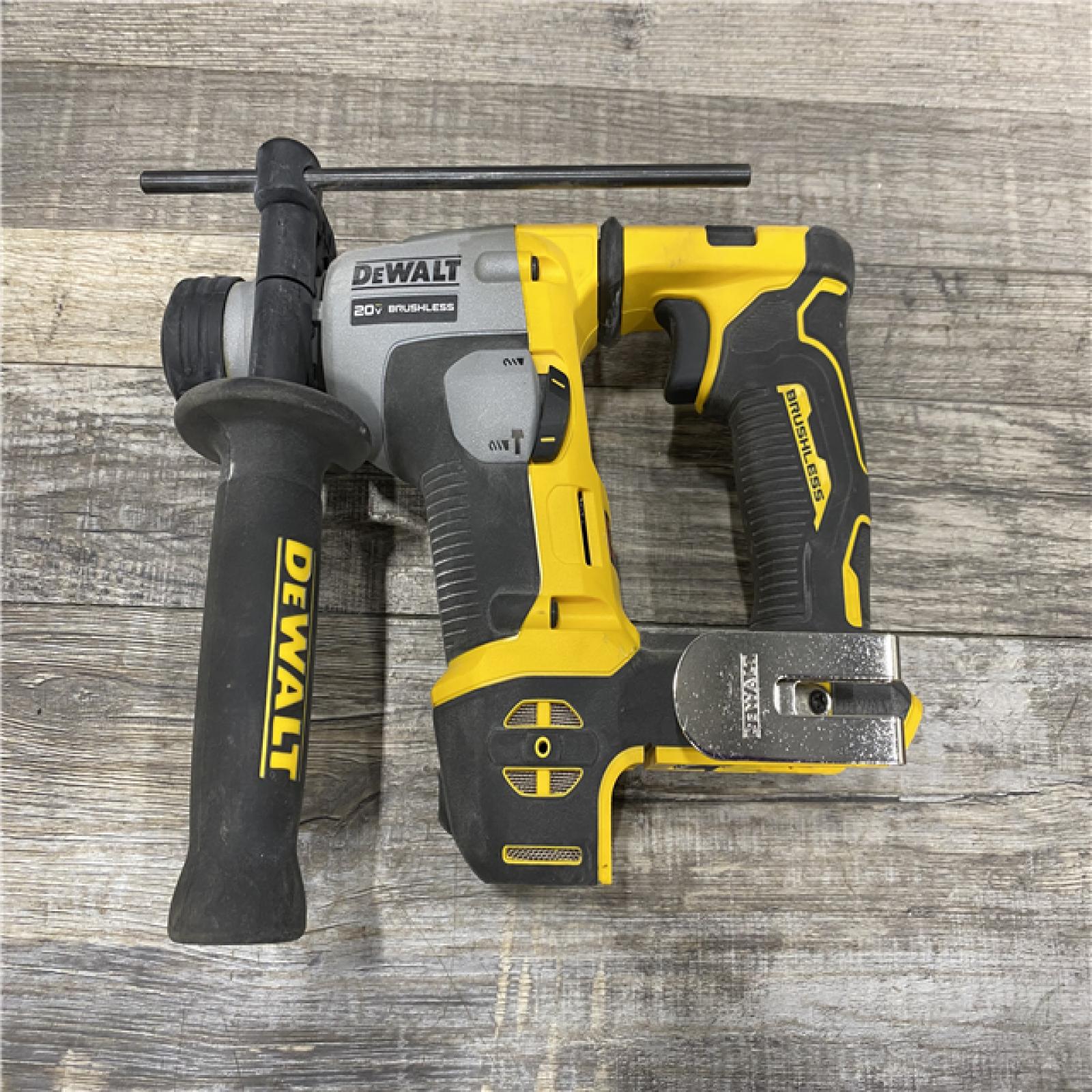 AS-IS DEWALT ATOMIC 20V MAX Cordless Brushless Ultra-Compact 5/8 in. SDS Plus Hammer Drill (Tool Only)