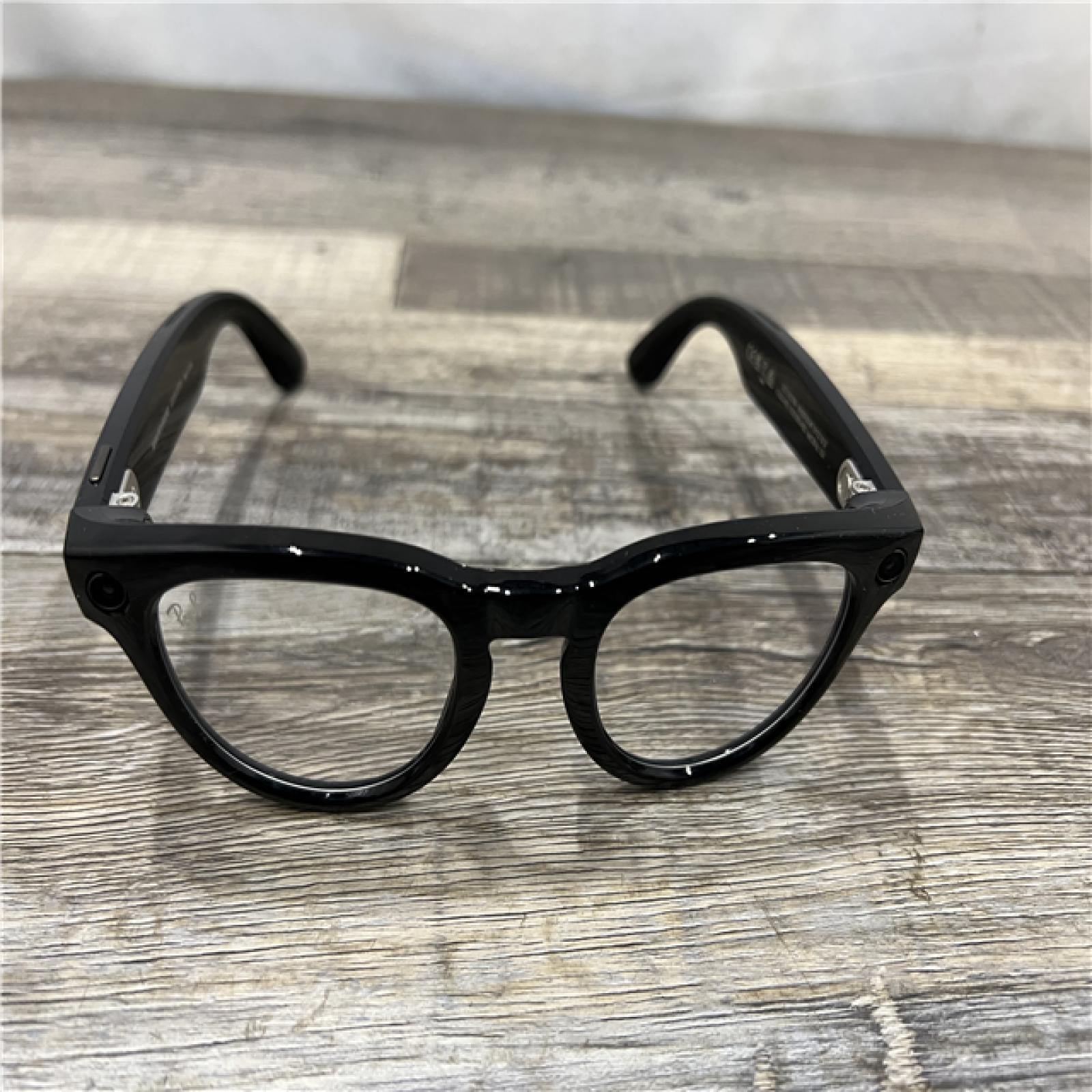 AS-IS Ray Ban Meta Headliner Glasses - Shiny Black