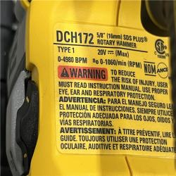 AS-IS DEWALT ATOMIC 20V MAX Cordless Brushless Ultra-Compact 5/8 in. SDS Plus Hammer Drill (Tool Only)