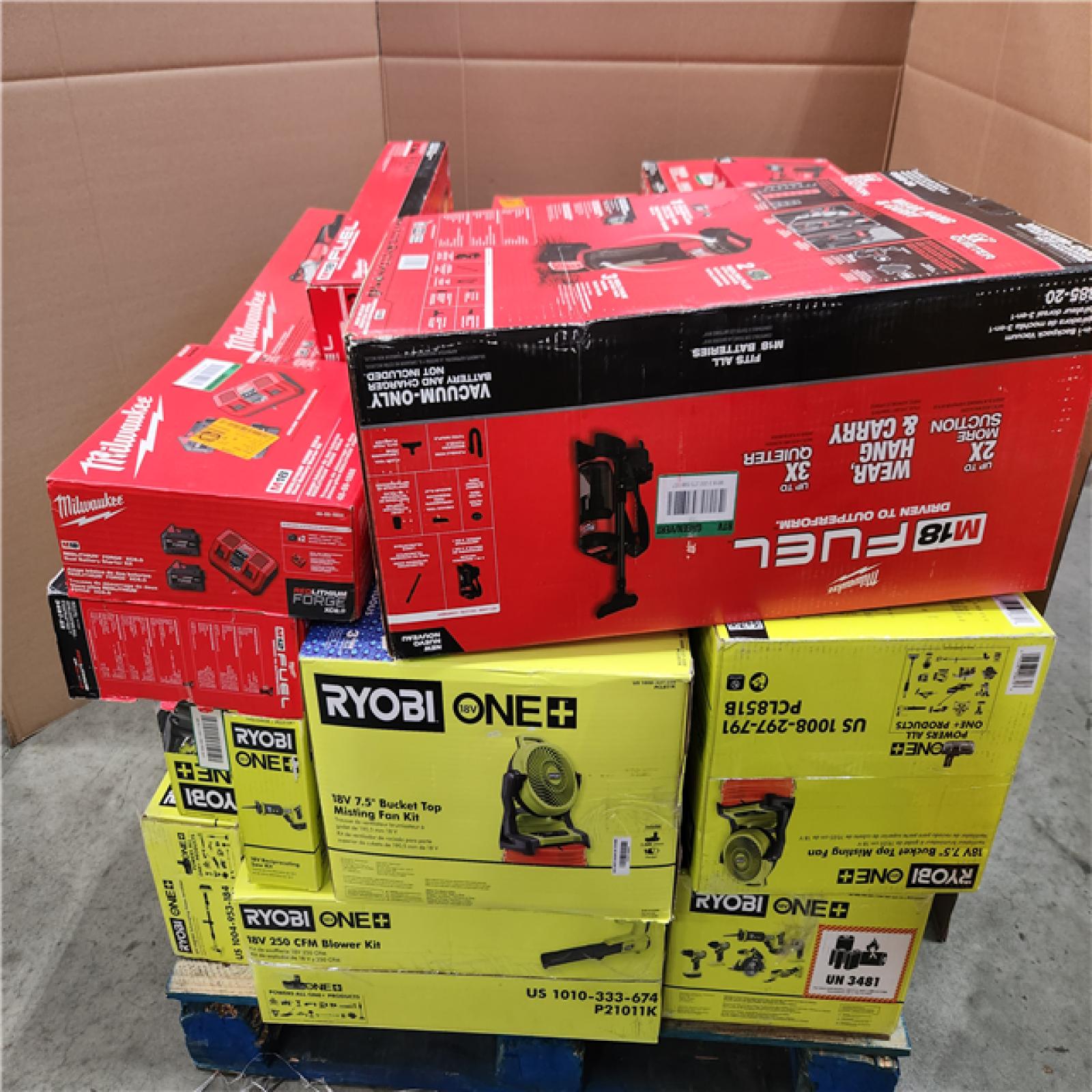 CALIFORNIA AS-IS TOOL PALLET