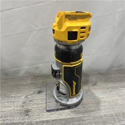AS-IS DEWALT 20V MAX XR Cordless Brushless Fixed Base Compact Router (Tool Only)