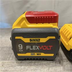 AS-IS DEWALT 20V/60V MAX FLEXVOLT Lithium-Ion 9.0Ah Battery and Charger Starter Kit