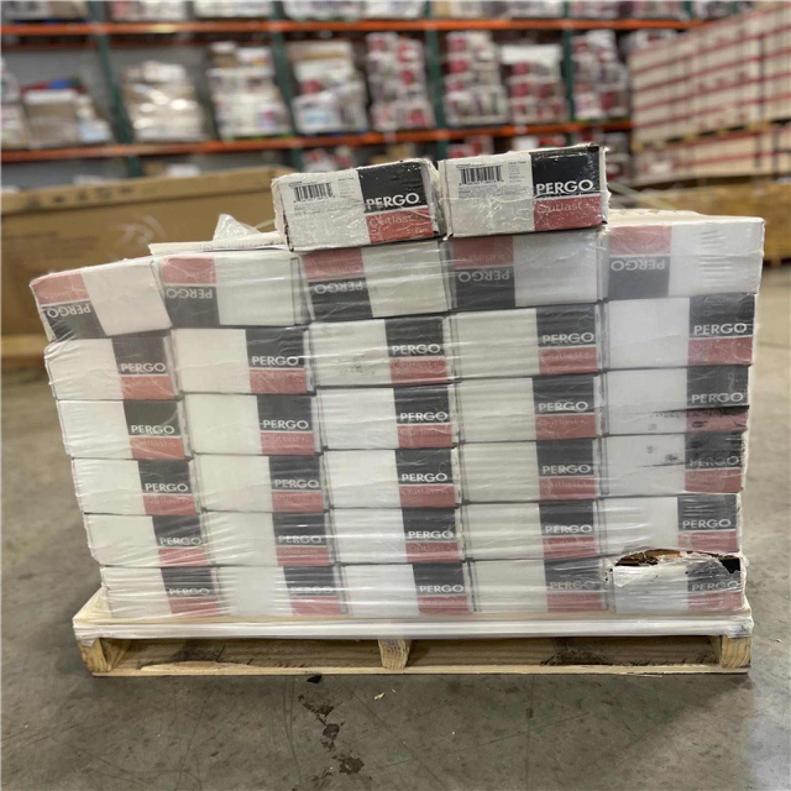 DALLAS LOCATION- PERGO OUTLAST LAMINATED WOOD (13.74 SQFT/CASE) PALLET (32 UNITS)