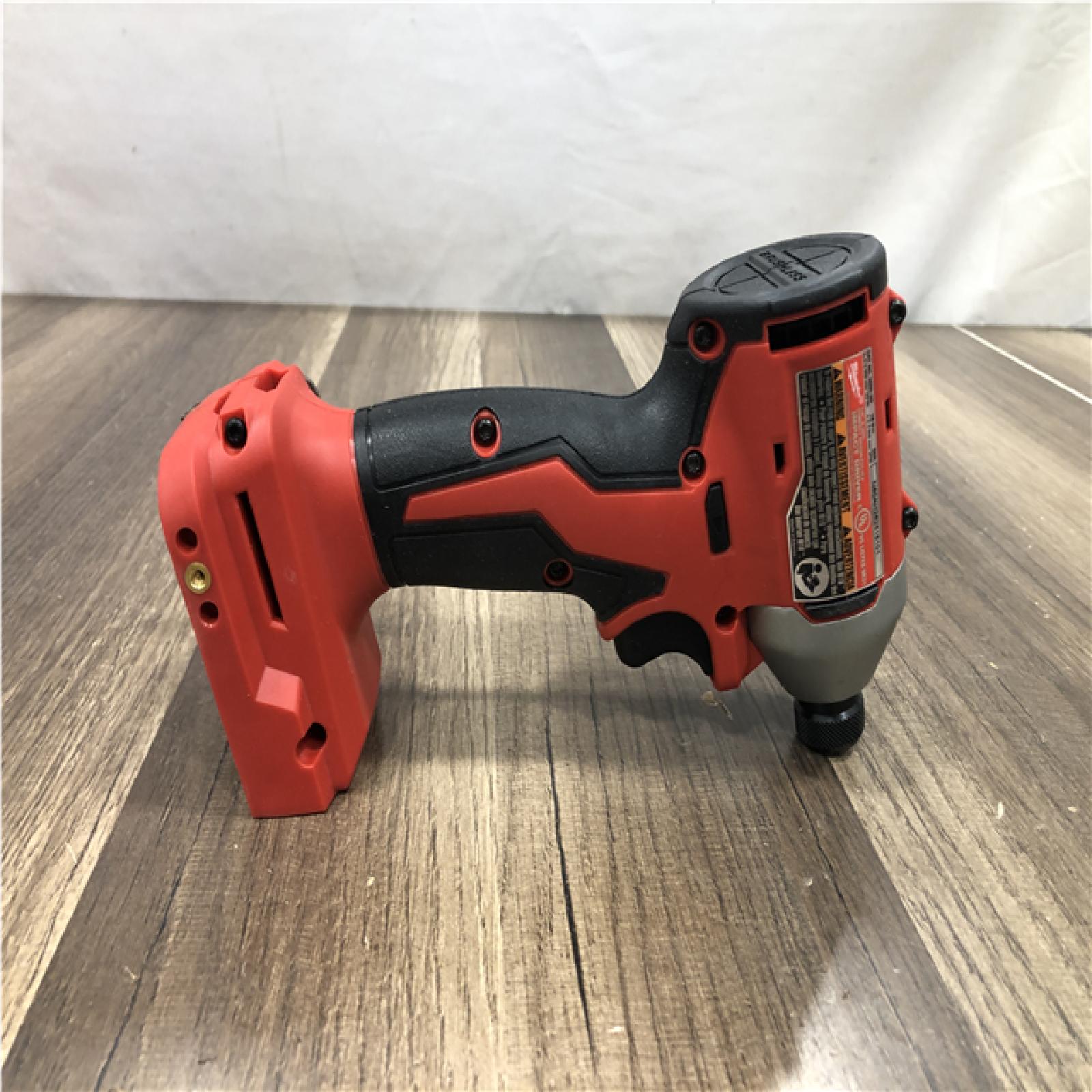 AS-IS Milwaukee  18V Lithium-Ion Brushless Cordless 1/4 in. Compact Impact Driver (Tool Only)
